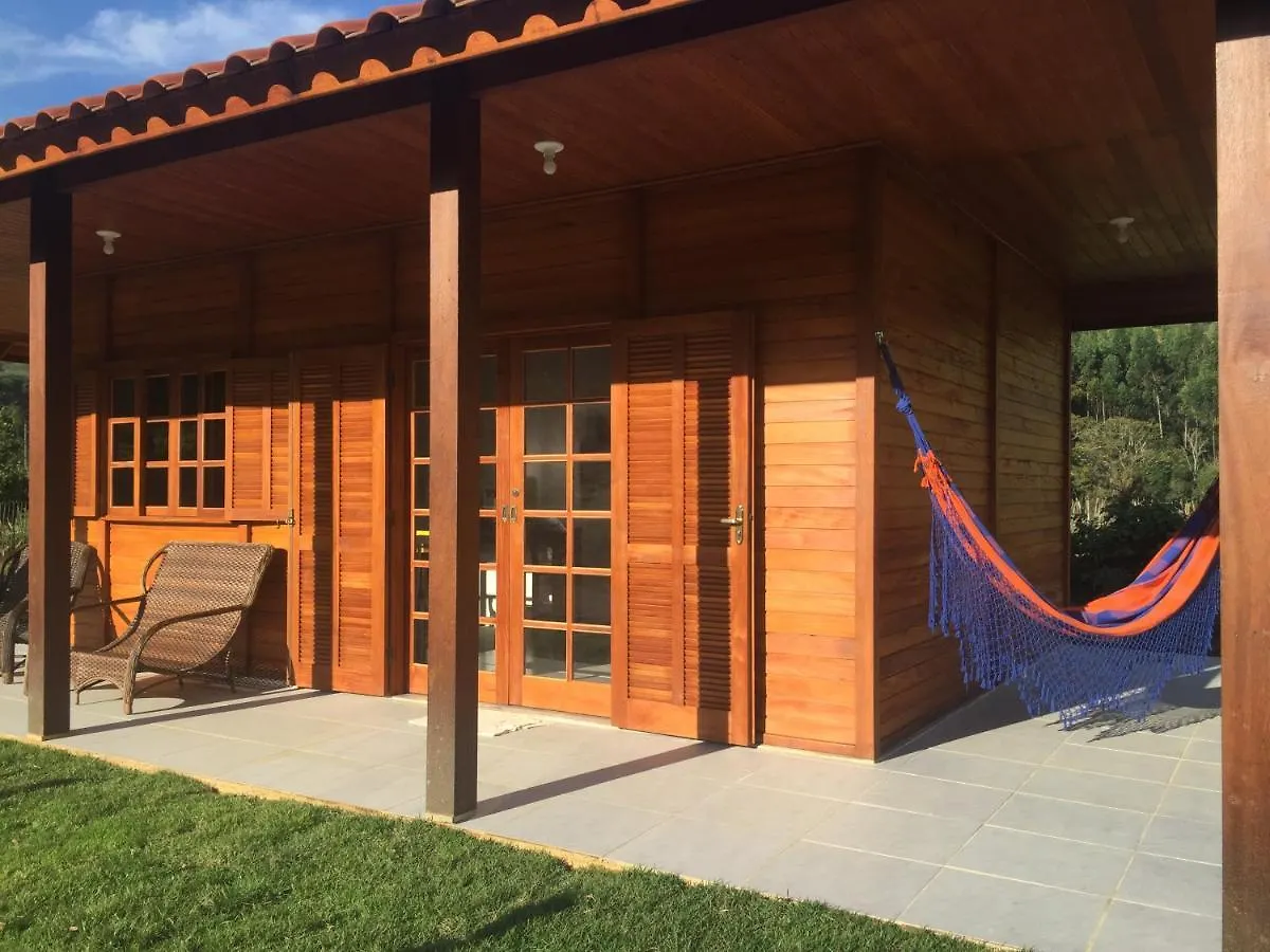 Lodge Caminhos Da Serra Do Tabuleiro - Chale Araucaria Sao Bonifacio